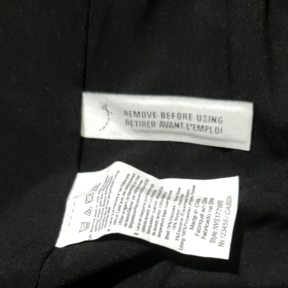 NWT Black Ruffled Jacket - Picture 5 of 5